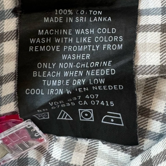 Nautica, long sleeve men’s dress shirt, large - Picture 6 of 9